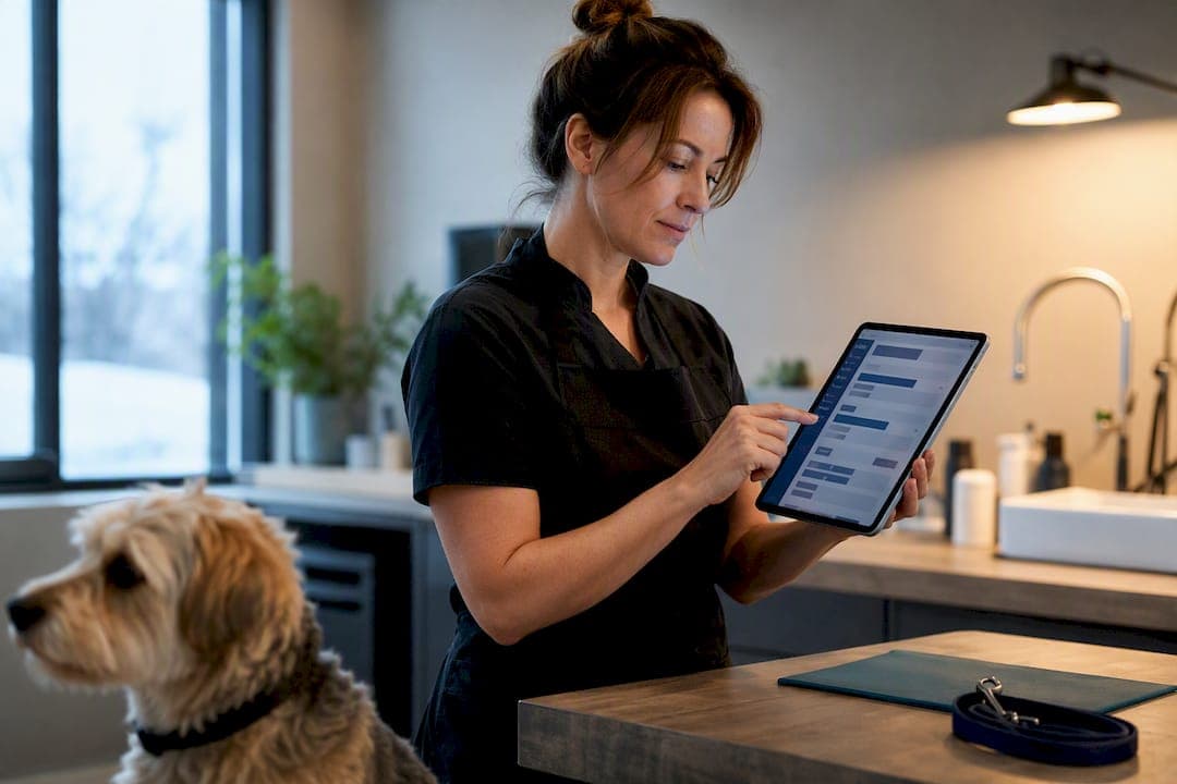 One timeline per pet and 7 day reminders: pet client notes for pros