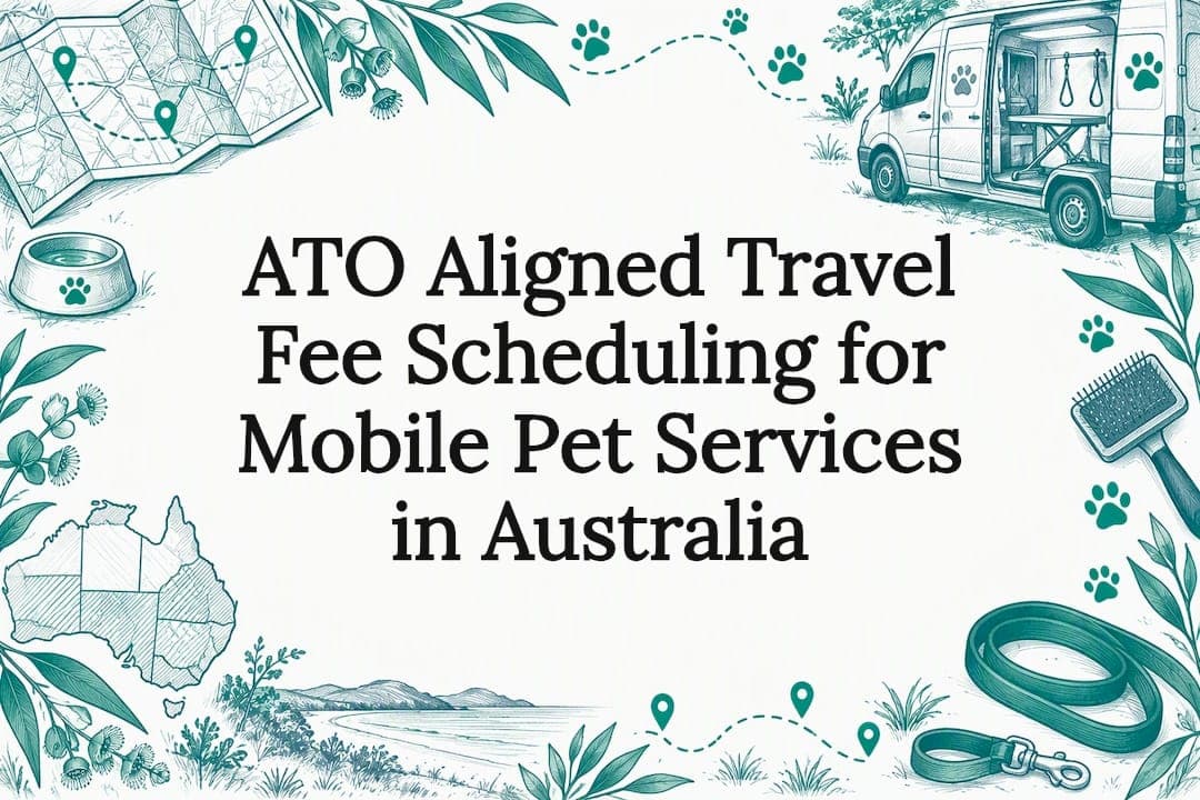ATO Aligned Travel Fee Scheduling for Mobile Pet Services in Australia